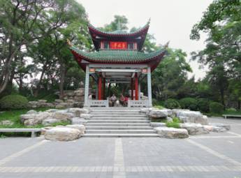 动景欣赏北京陶然亭公园四季美景