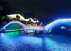 【视频】温州塘河夜画
